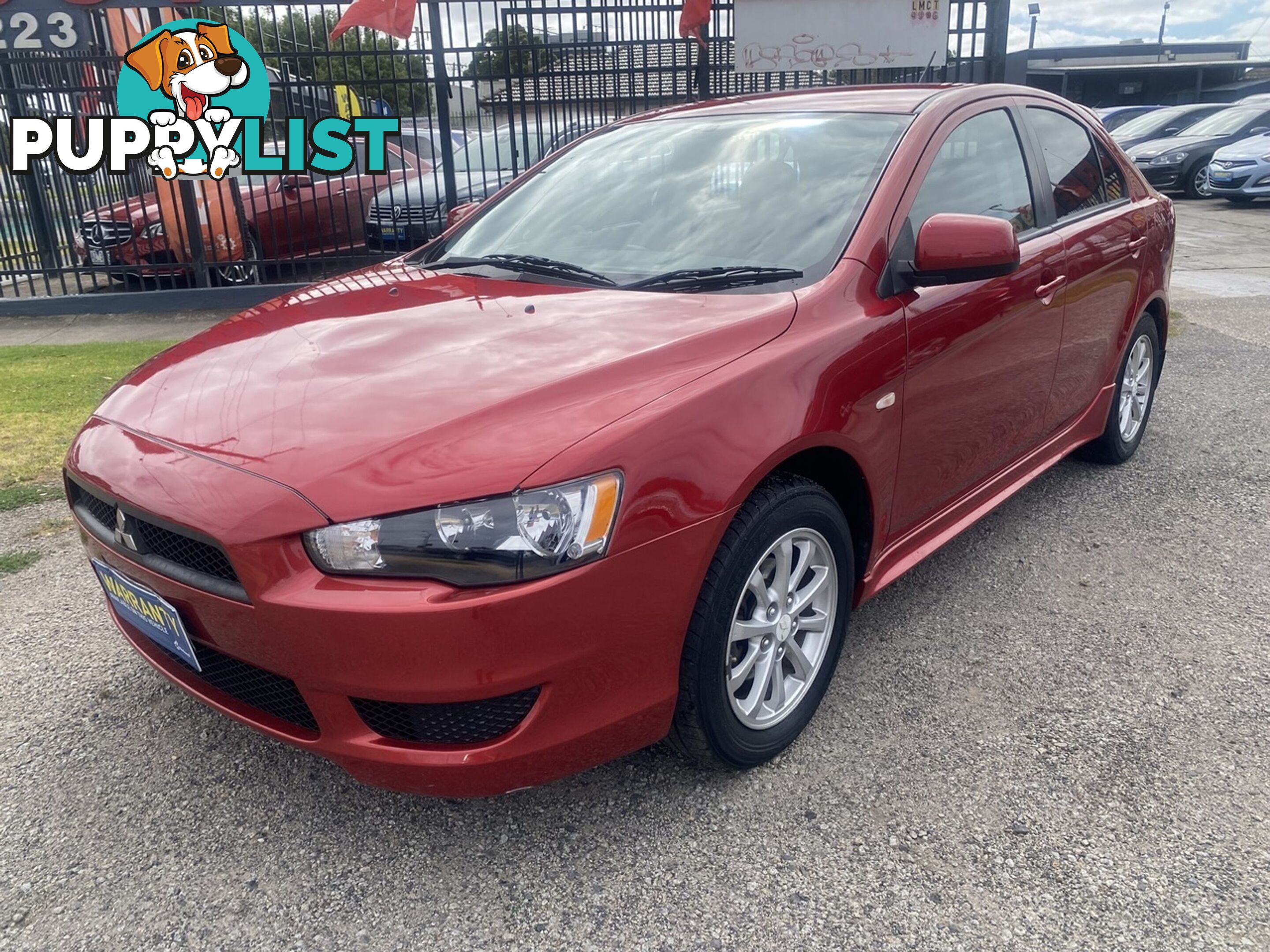 2010 MITSUBISHI LANCER CJ  HATCHBACK