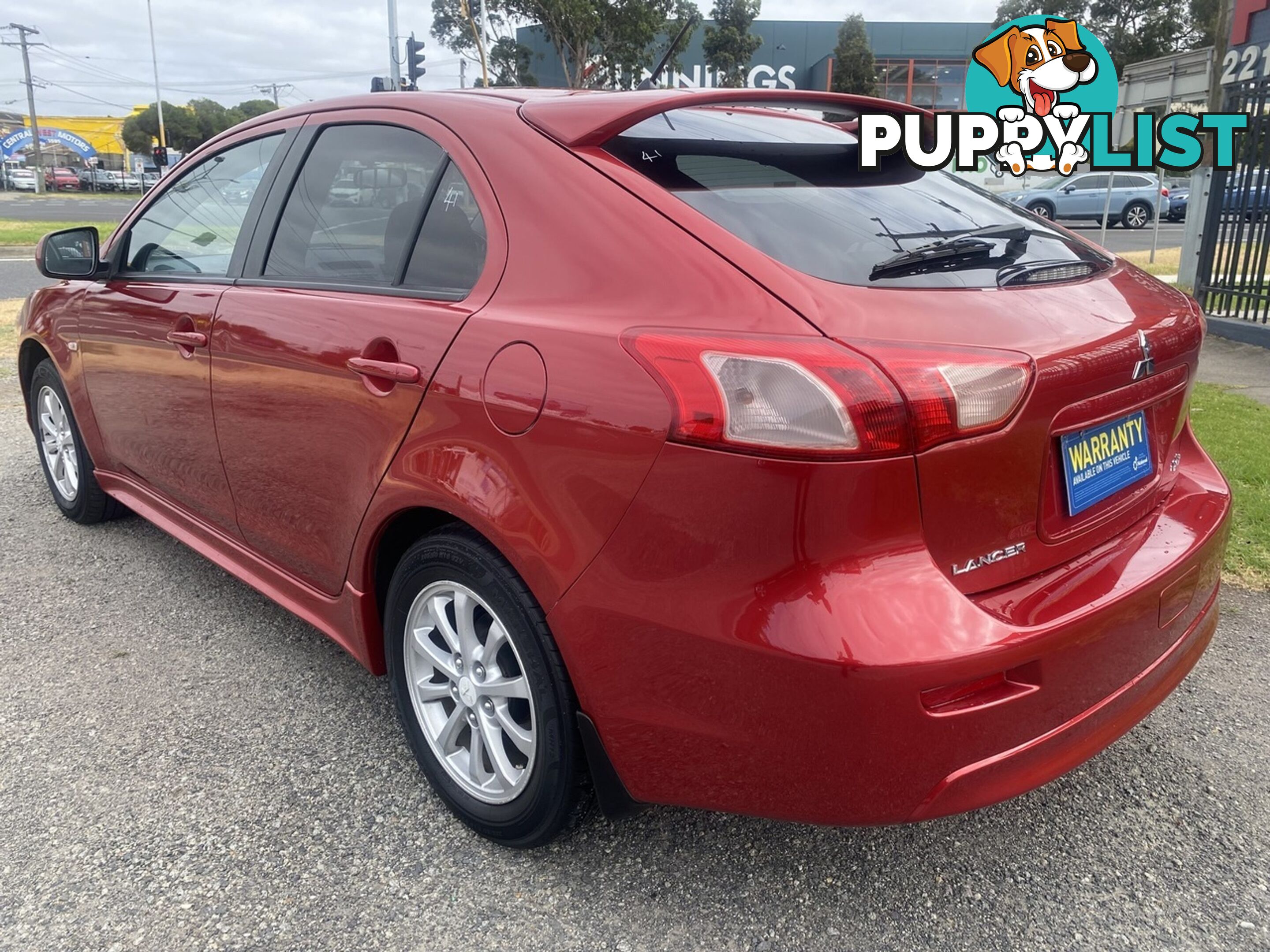 2010 MITSUBISHI LANCER CJ  HATCHBACK