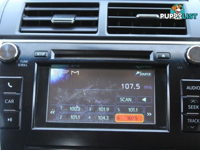 2012 TOYOTA AURION AT-X GSV50R  SEDAN