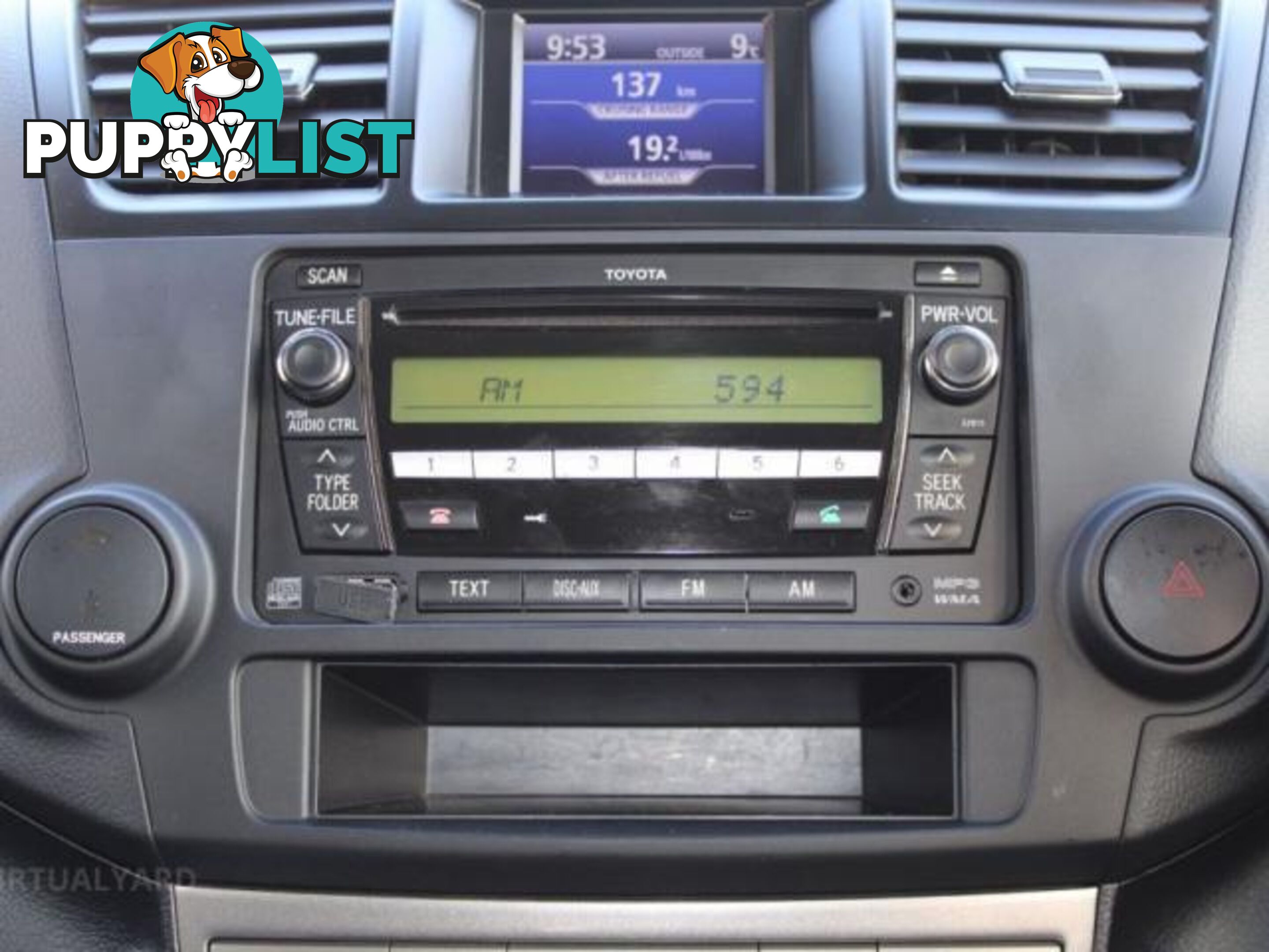 2011 TOYOTA KLUGER KX-R (4X4) 7 SEAT GSU45R MY11 UPGRADE  WAGON