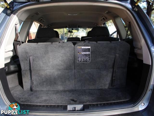 2011 TOYOTA KLUGER KX-R (4X4) 7 SEAT GSU45R MY11 UPGRADE  WAGON
