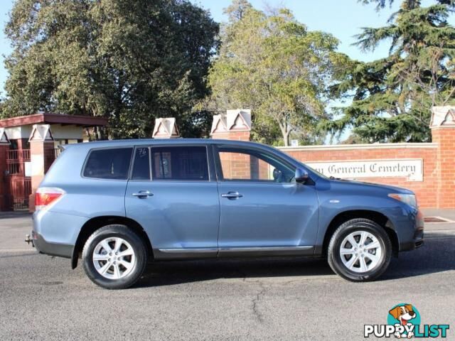2011 TOYOTA KLUGER KX-R (4X4) 7 SEAT GSU45R MY11 UPGRADE  WAGON