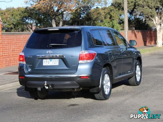 2011 TOYOTA KLUGER KX-R (4X4) 7 SEAT GSU45R MY11 UPGRADE  WAGON