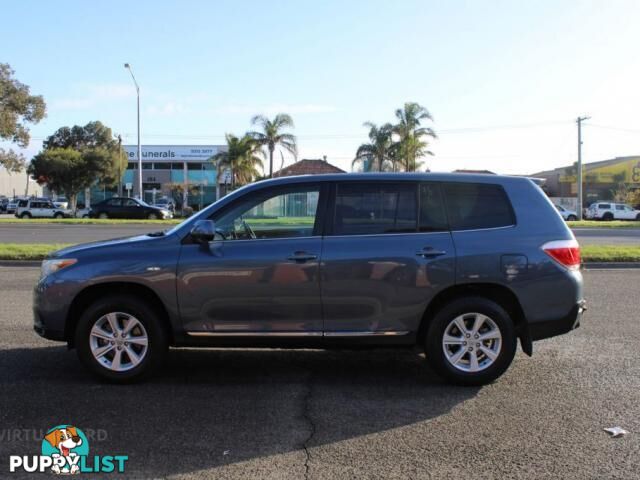 2011 TOYOTA KLUGER KX-R (4X4) 7 SEAT GSU45R MY11 UPGRADE  WAGON
