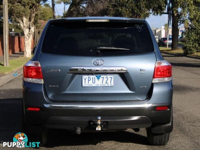 2011 TOYOTA KLUGER KX-R (4X4) 7 SEAT GSU45R MY11 UPGRADE  WAGON