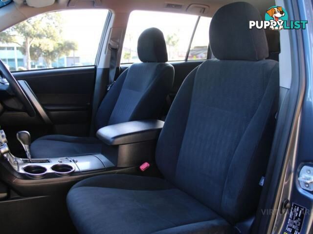 2011 TOYOTA KLUGER KX-R (4X4) 7 SEAT GSU45R MY11 UPGRADE  WAGON