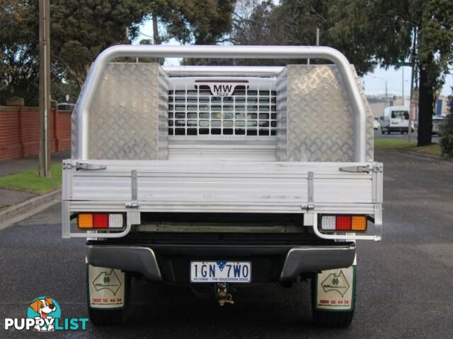 2016 ISUZU D-MAX SX (4X2) TF MY15  CAB CHASSIS