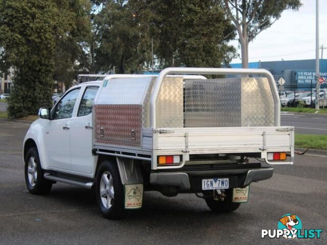 2016 ISUZU D-MAX SX (4X2) TF MY15  CAB CHASSIS