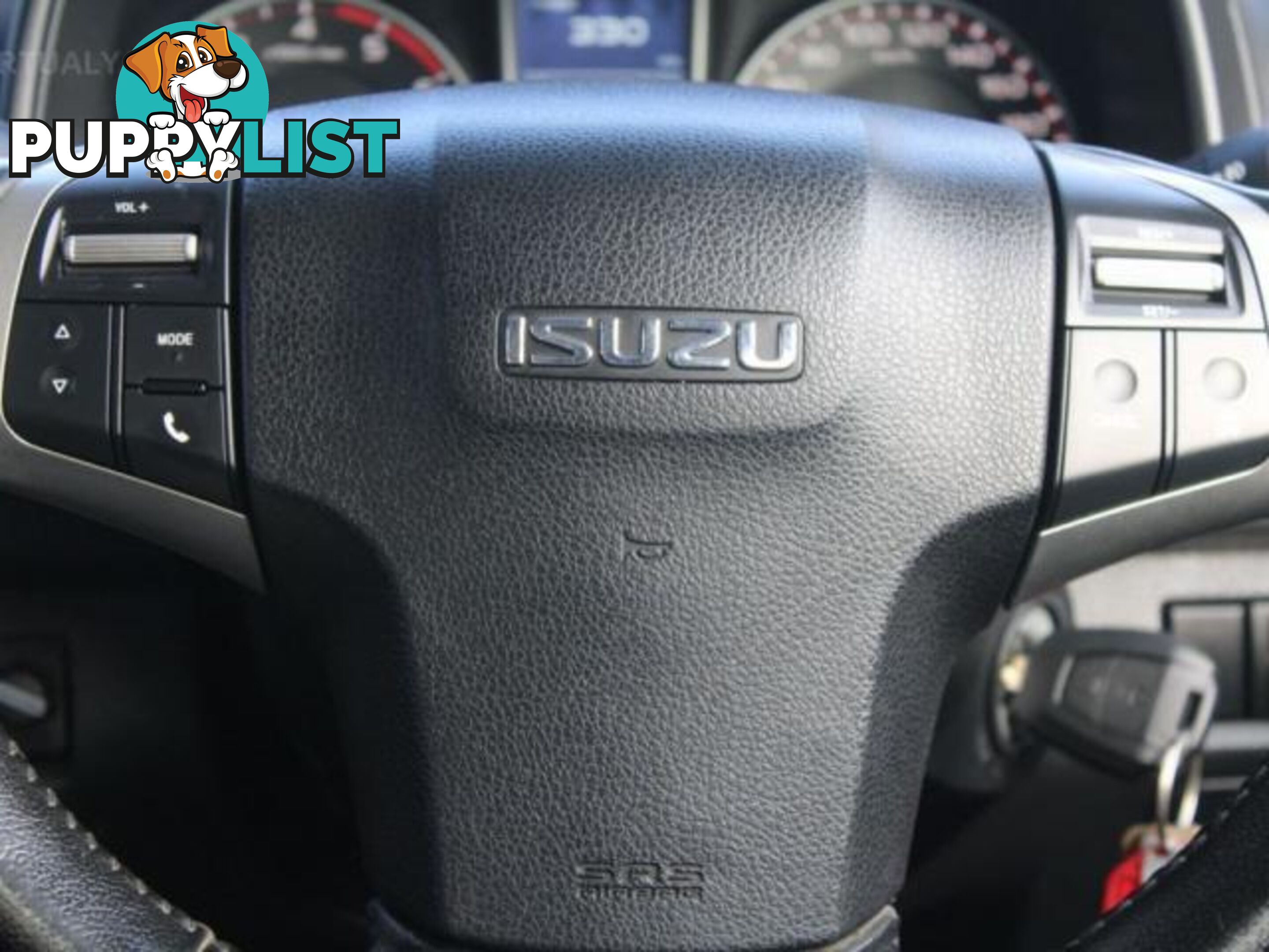 2016 ISUZU D-MAX SX (4X2) TF MY15  CAB CHASSIS