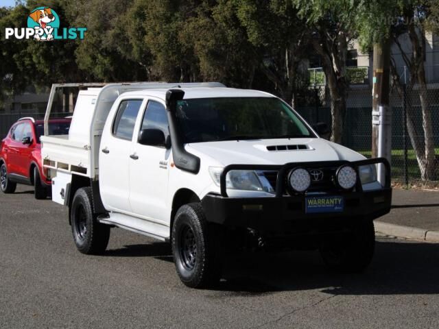 2014 TOYOTA HILUX SR (4X4) KUN26R MY14  CAB CHASSIS