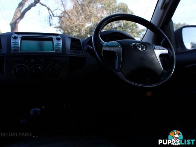 2014 TOYOTA HILUX SR (4X4) KUN26R MY14  CAB CHASSIS