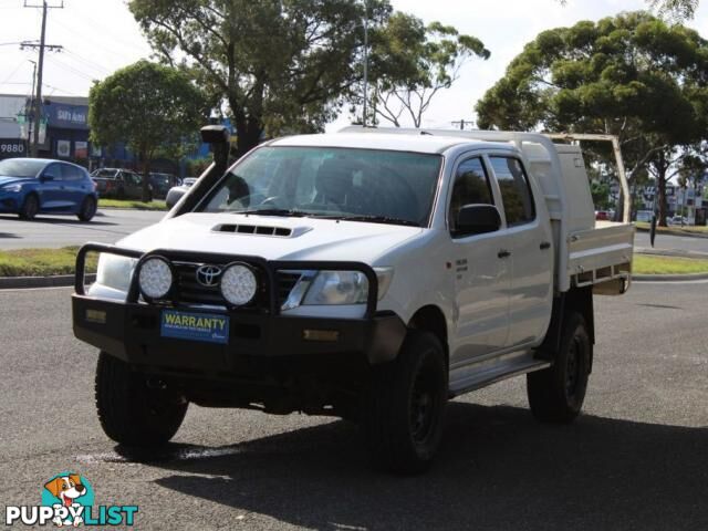 2014 TOYOTA HILUX SR (4X4) KUN26R MY14  CAB CHASSIS