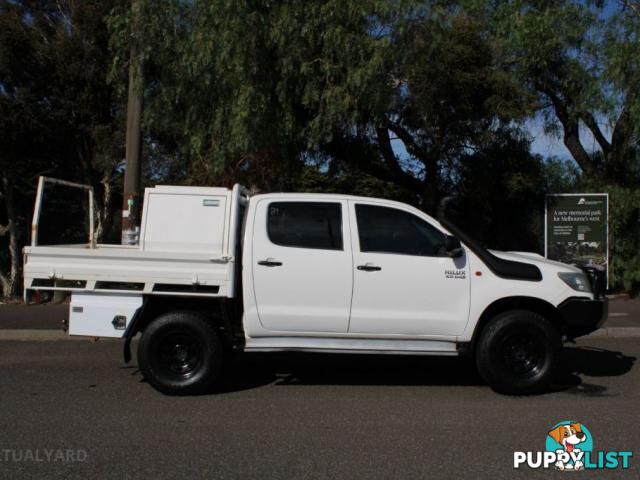 2014 TOYOTA HILUX SR (4X4) KUN26R MY14  CAB CHASSIS