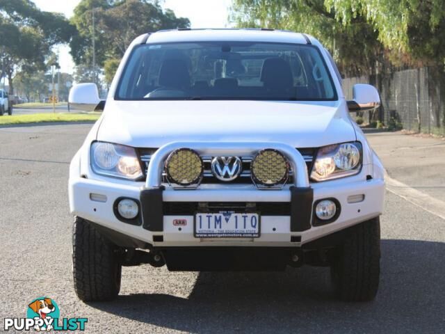 2017 VOLKSWAGEN AMAROK V6 TDI 550 SPORTLINE 2H MY18  DUAL CAB