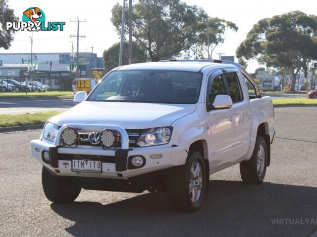 2017 VOLKSWAGEN AMAROK V6 TDI 550 SPORTLINE 2H MY18  DUAL CAB