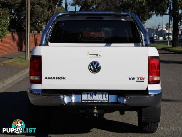 2017 VOLKSWAGEN AMAROK V6 TDI 550 SPORTLINE 2H MY18  DUAL CAB