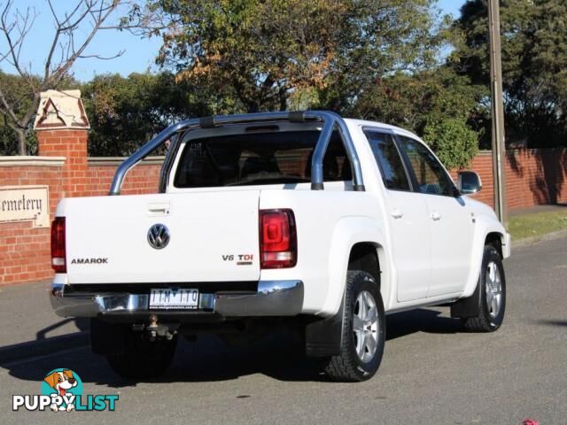 2017 VOLKSWAGEN AMAROK V6 TDI 550 SPORTLINE 2H MY18  DUAL CAB