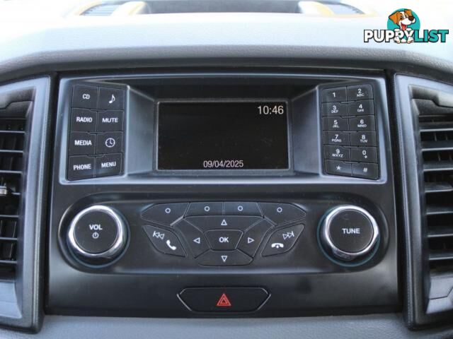 2017 FORD RANGER XL 2.2 HI-RIDER (4X2) PX MKII MY17  CAB CHASSIS