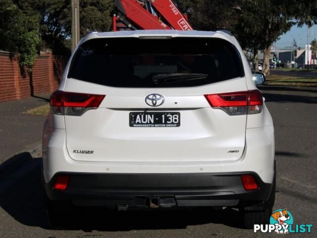 2018 TOYOTA KLUGER GXL (4X4) GSU55R  WAGON