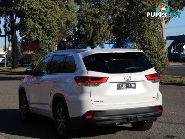 2018 TOYOTA KLUGER GXL (4X4) GSU55R  WAGON