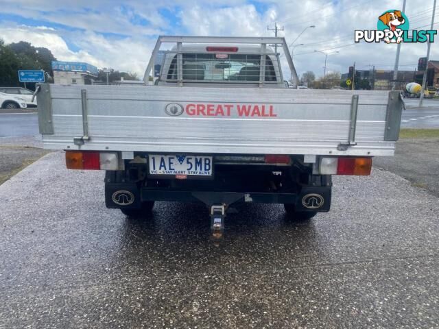 2013 GREAT WALL V240 (4X2) K2 MY11  CAB CHASSIS