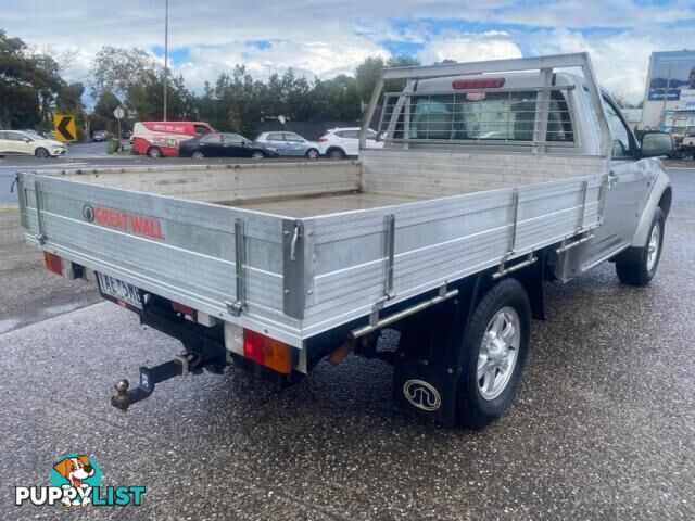 2013 GREAT WALL V240 (4X2) K2 MY11  CAB CHASSIS