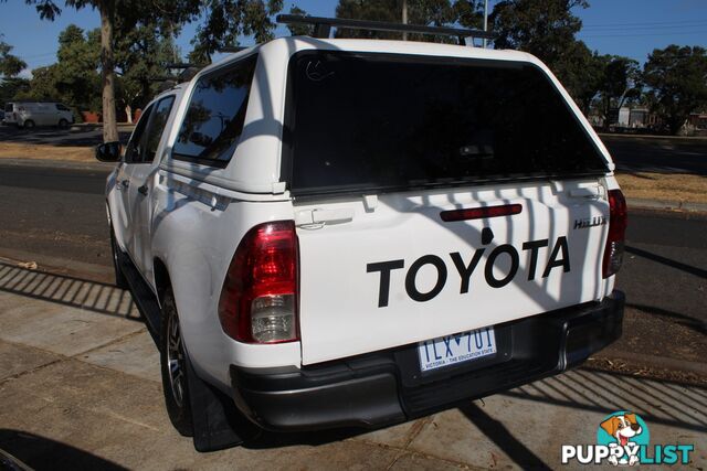 2017 TOYOTA HILUX GUN126R  CAB CHASSIS