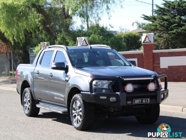 2017 FORD RANGER WILDTRAK 3.2 (4X4) PX MKII MY18  DUAL CAB