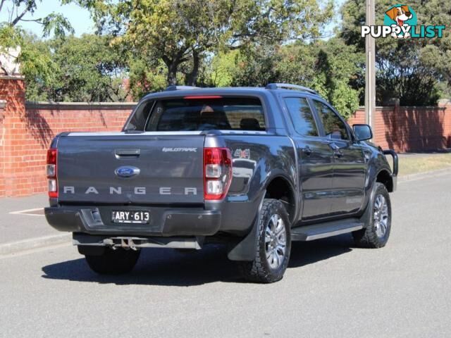 2017 FORD RANGER WILDTRAK 3.2 (4X4) PX MKII MY18  DUAL CAB