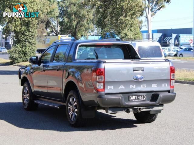 2017 FORD RANGER WILDTRAK 3.2 (4X4) PX MKII MY18  DUAL CAB