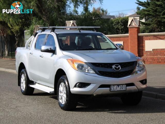 2012 MAZDA BT-50 XTR HI-RIDER (4X2)  DUAL CAB