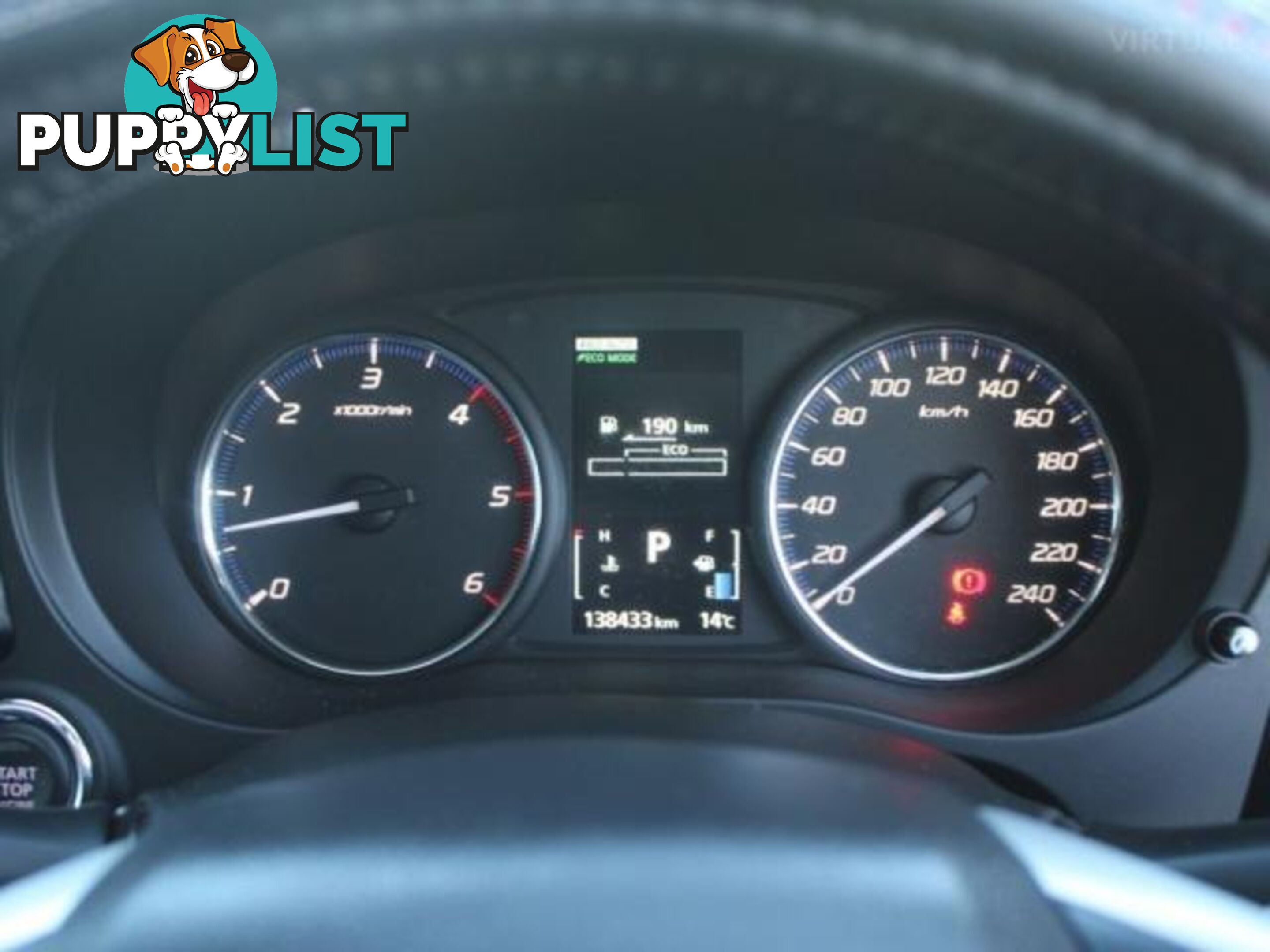 2014 MITSUBISHI OUTLANDER ASPIRE (4X4) ZJ MY14  WAGON