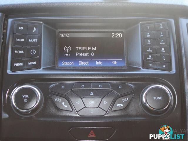 2018 FORD RANGER XL 2.2 HI-RIDER (4X2) PX MKII MY18  CAB CHASSIS