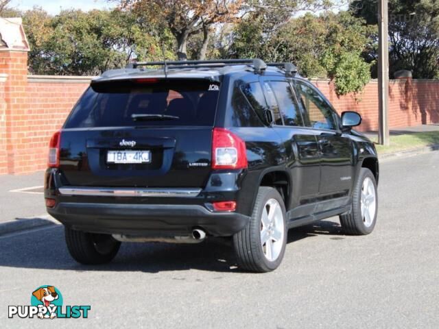 2012 JEEP COMPASS LIMITED (4X4) MK MY12  WAGON