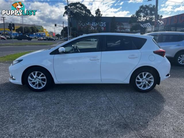 2017 TOYOTA COROLLA ASCENT SPORT ZRE182R MY17  HATCH