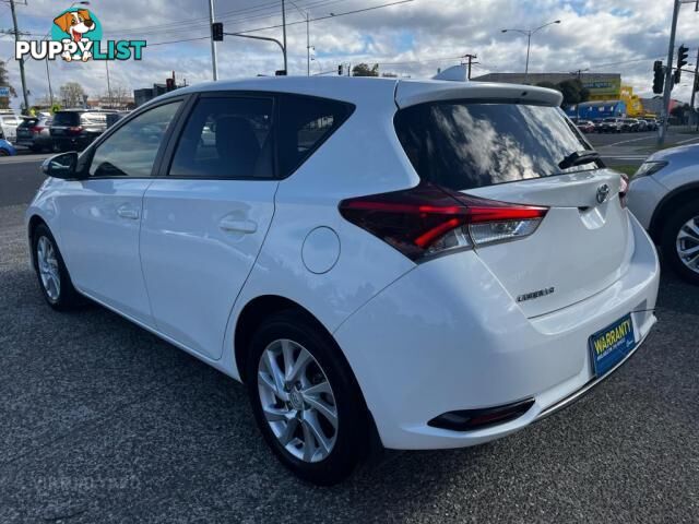 2017 TOYOTA COROLLA ASCENT SPORT ZRE182R MY17  HATCH