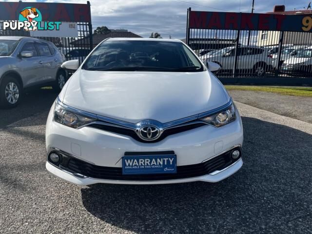2017 TOYOTA COROLLA ASCENT SPORT ZRE182R MY17  HATCH