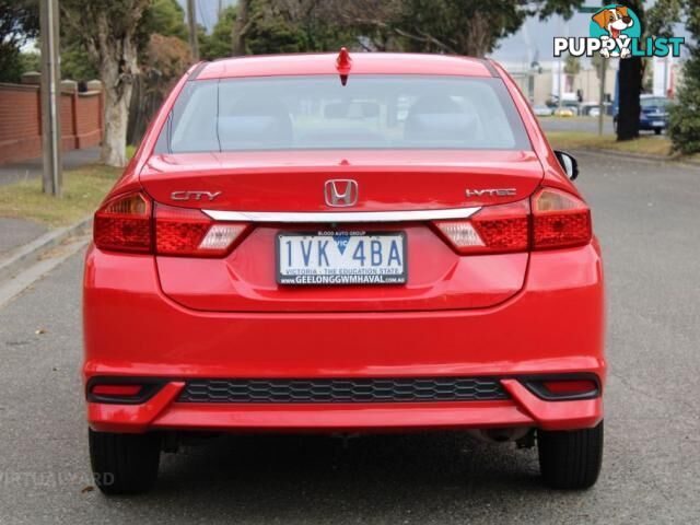 2018 HONDA CITY VTI GM MY18  SEDAN