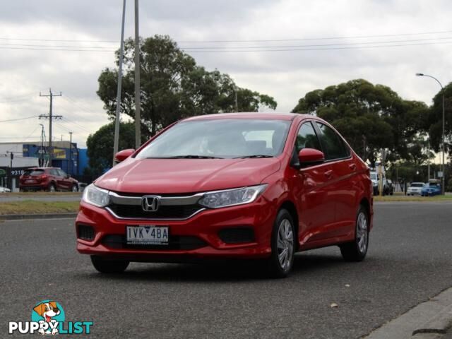 2018 HONDA CITY VTI GM MY18  SEDAN