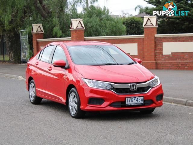 2018 HONDA CITY VTI GM MY18  SEDAN