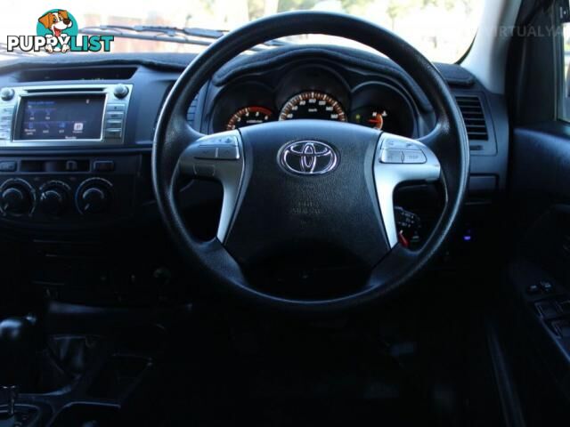 2015 TOYOTA HILUX SR (4X4) KUN26R MY14  DUAL CAB