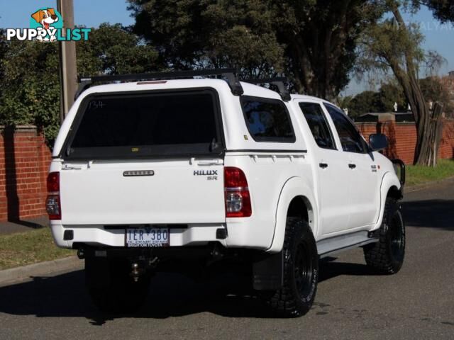 2015 TOYOTA HILUX SR (4X4) KUN26R MY14  DUAL CAB