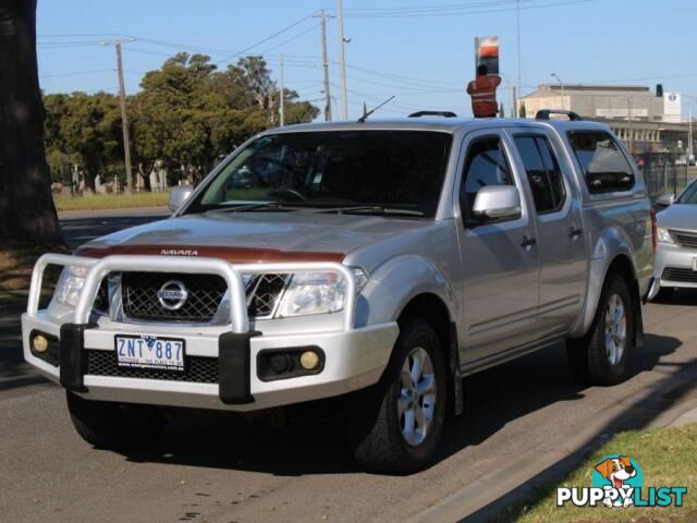 2012 NISSAN NAVARA ST (4X4) D40  DUAL CAB