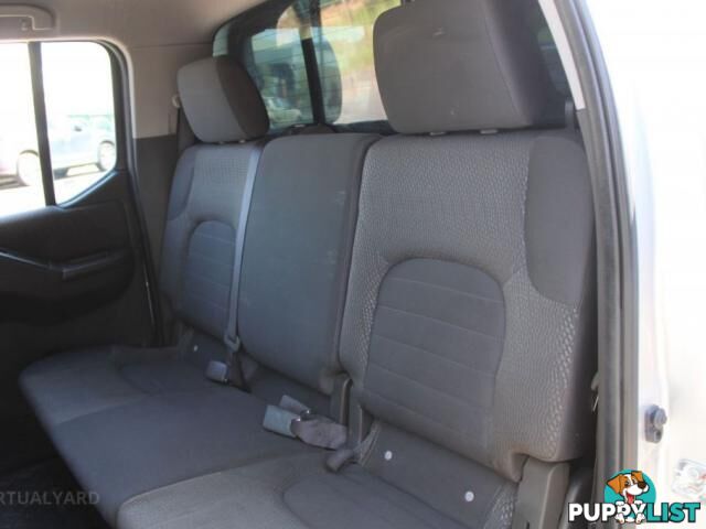2012 NISSAN NAVARA ST (4X4) D40  DUAL CAB