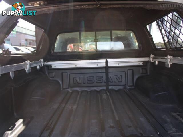 2012 NISSAN NAVARA ST (4X4) D40  DUAL CAB
