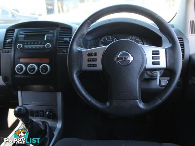 2012 NISSAN NAVARA ST (4X4) D40  DUAL CAB