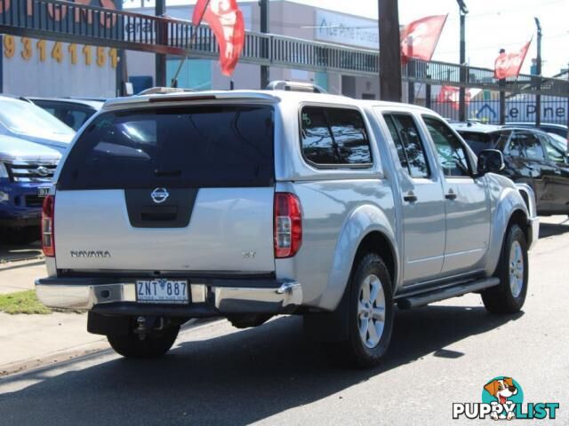 2012 NISSAN NAVARA ST (4X4) D40  DUAL CAB