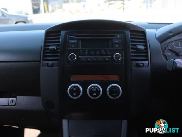 2012 NISSAN NAVARA ST (4X4) D40  DUAL CAB