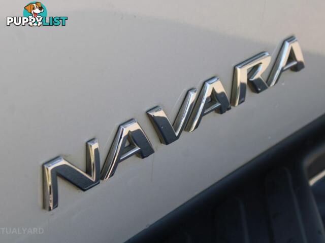 2012 NISSAN NAVARA ST (4X4) D40  DUAL CAB