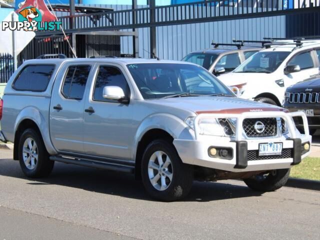 2012 NISSAN NAVARA ST (4X4) D40  DUAL CAB